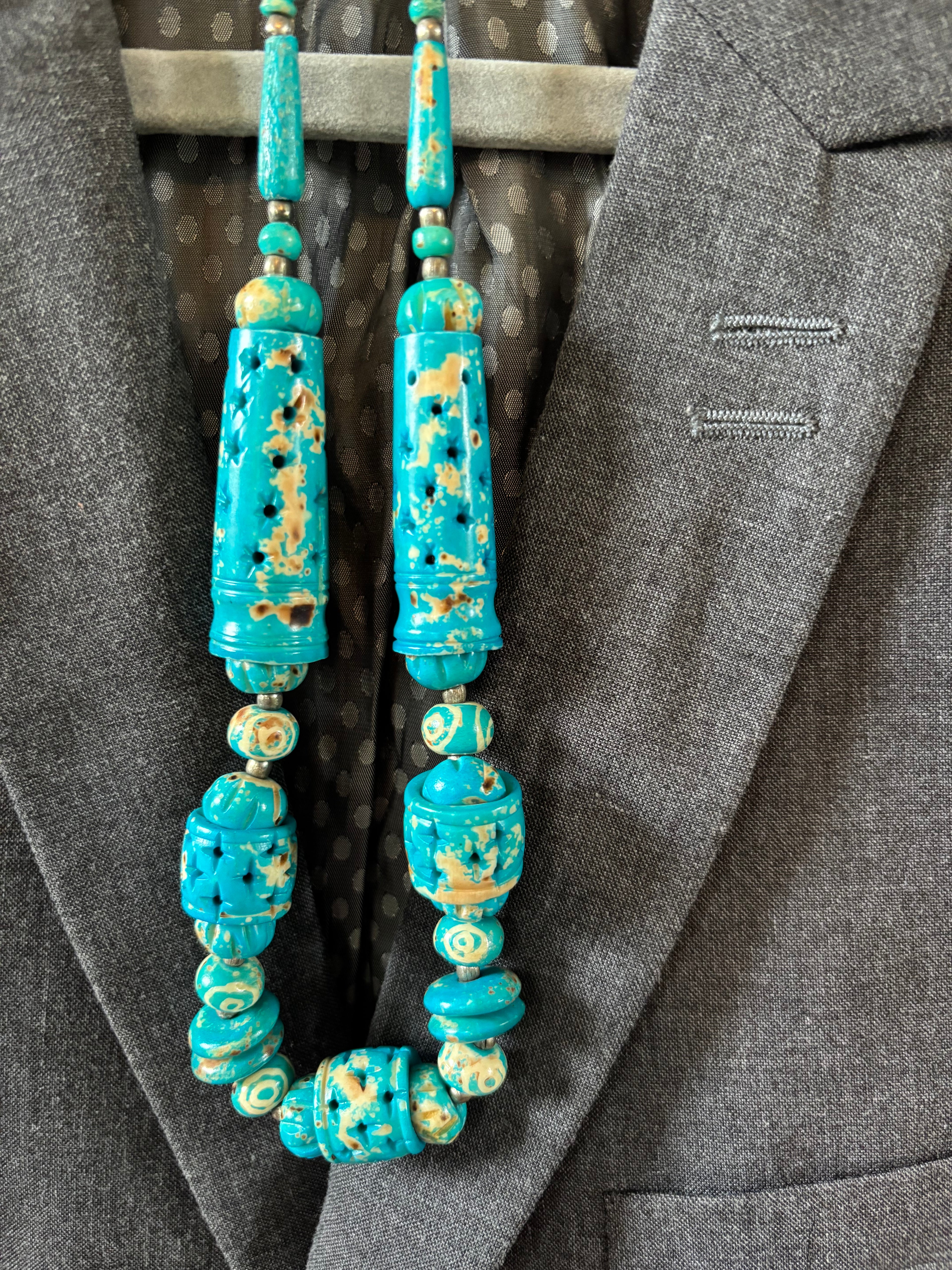 Chunky Turquoise necklace