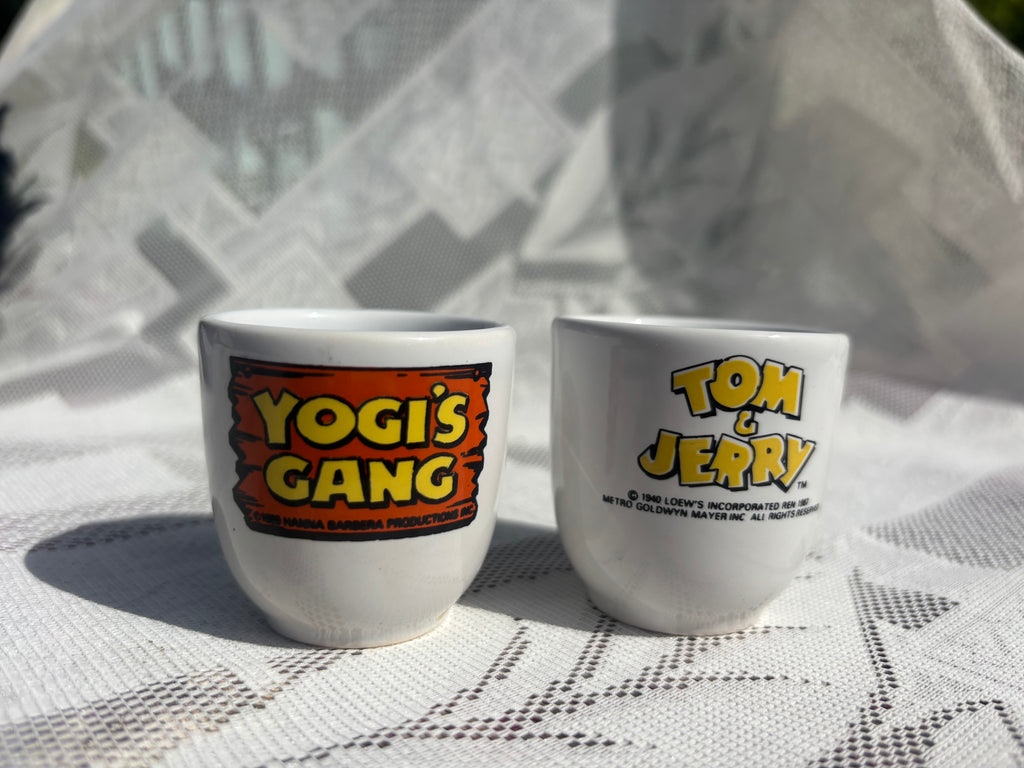 Yogis gang / Tom and Jerry egg cups
