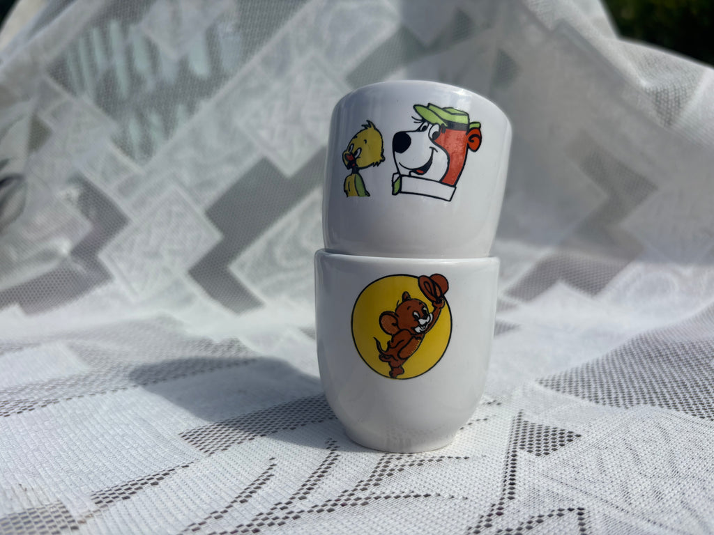 Yogis gang / Tom and Jerry egg cups