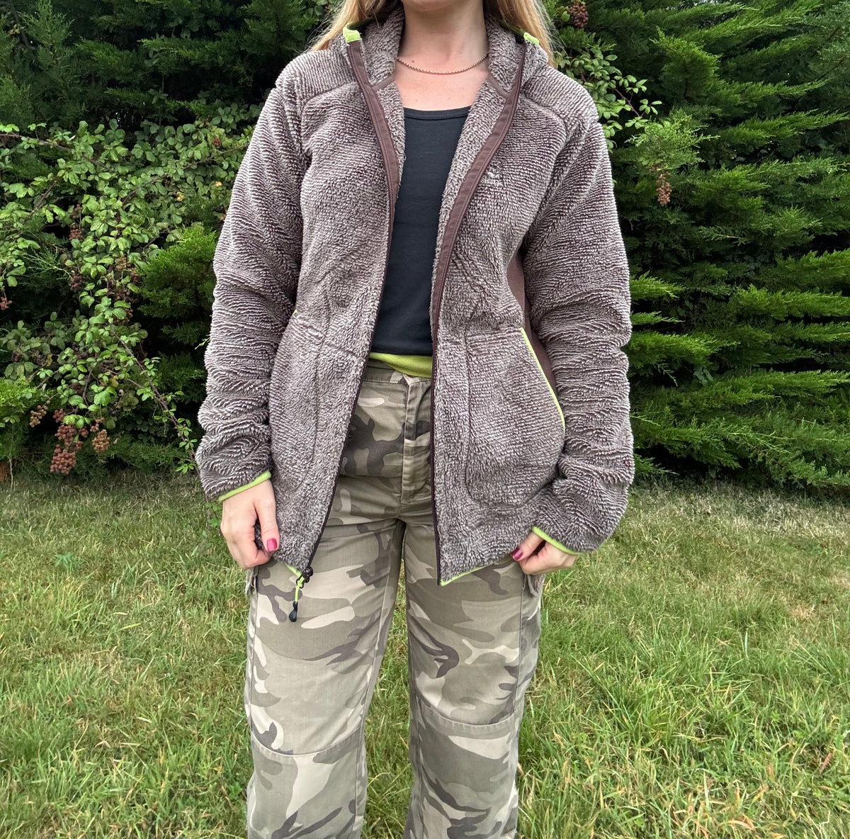 Jack Wolfskin teddy bear fleece
