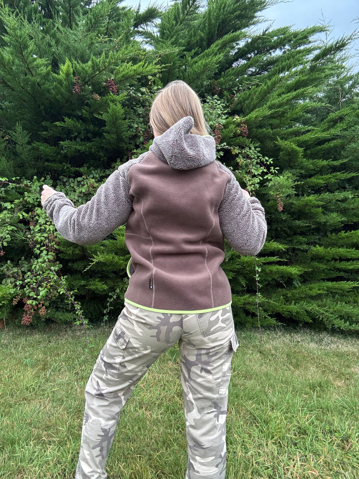 Jack Wolfskin teddy bear fleece