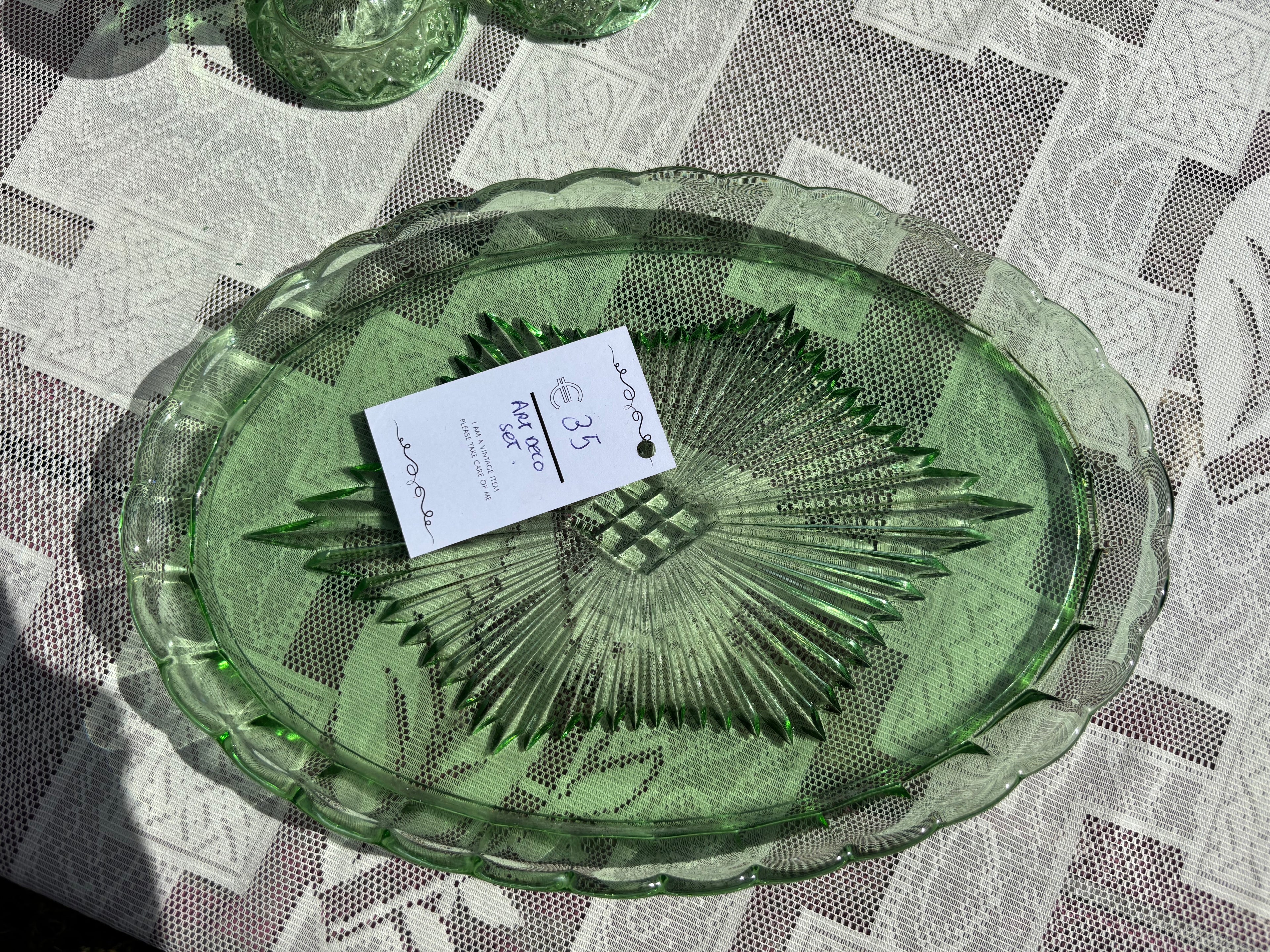 Art Deco dressing table set